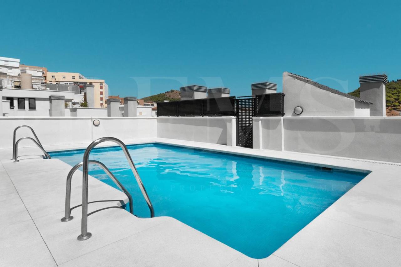 Relaxing Apartment With Community Pool & Parking- Center Màlaga Exteriér fotografie